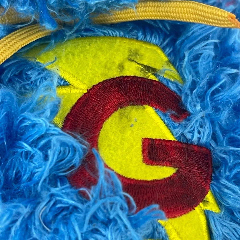 Sesame Street Super‎ Grover Plush Toy Kids Blue Superhero Cape - Picture 13 of 13